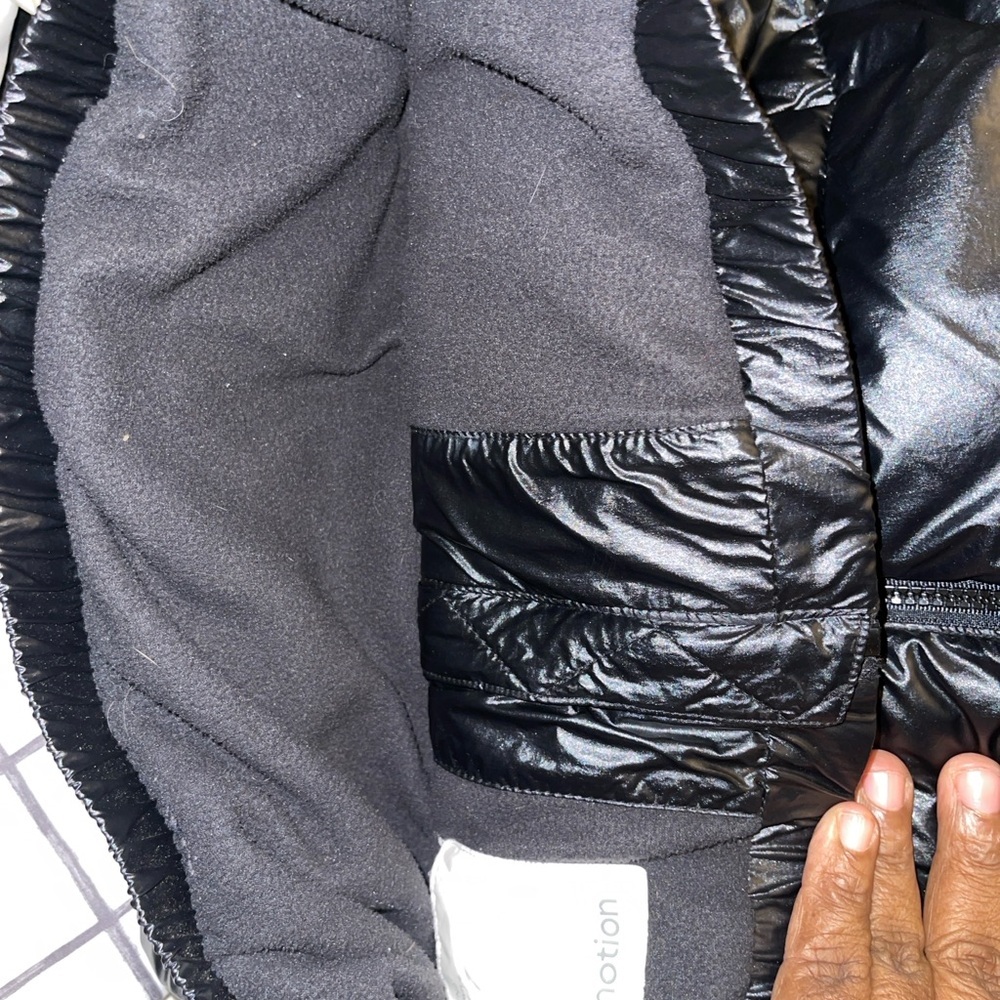 KIDS All in Motion Shiny Black Kids Puffer Jacket Size large GIRLS 11/12 - Picture 11 of 15
